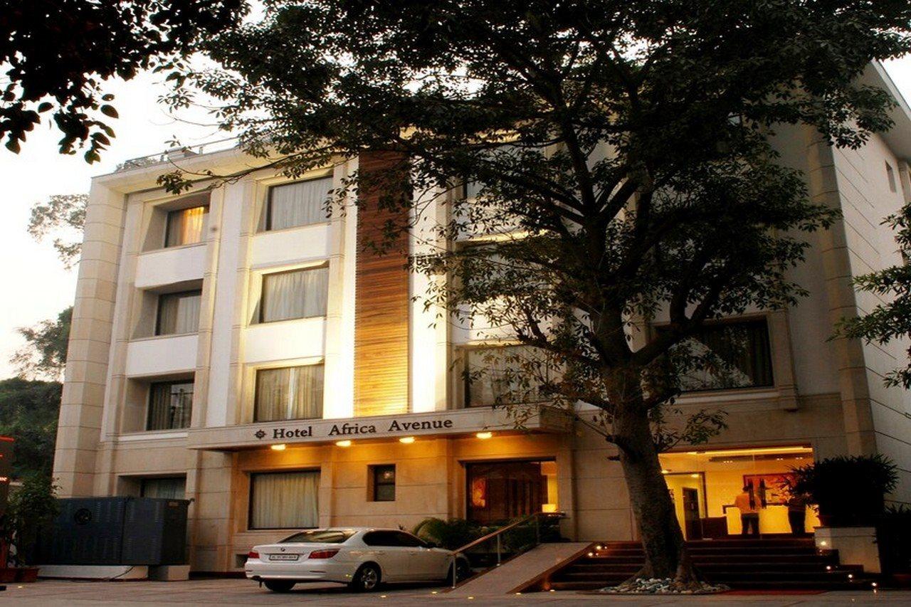 Hotel Africa Avenue Gk - 1 Nové Dillí Exteriér fotografie